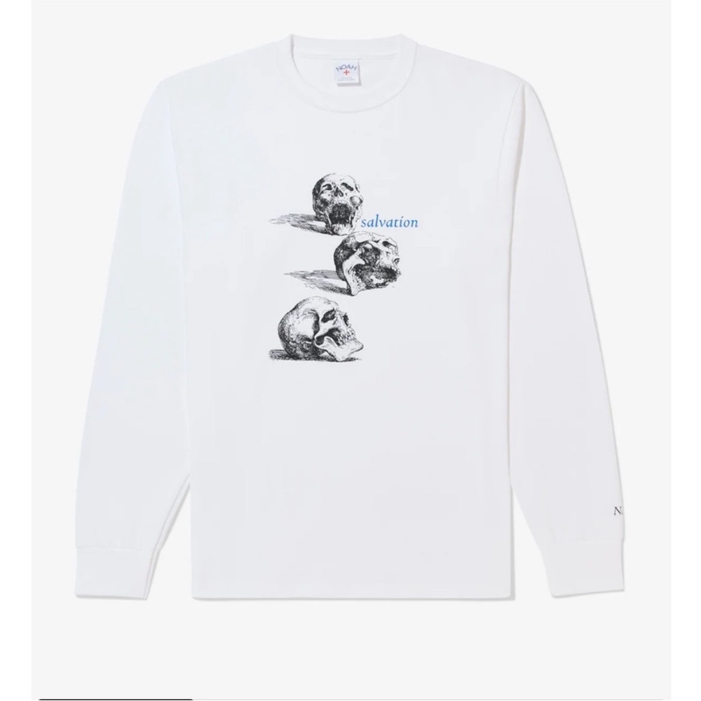 NOAH NYC Salvation Skull Long Sleeve T-Shirt